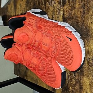 Nike Free Metcon 4 Orange White Men's Training Shoes CT3886-890